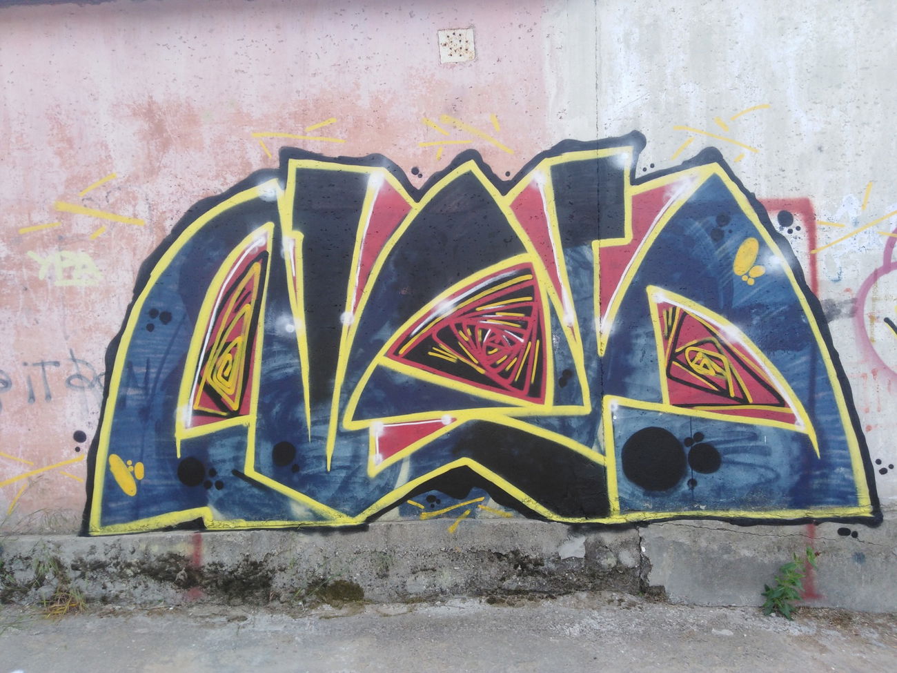 Graffiti Wall in Евпатория - Photo by y1E3s2 (2020)