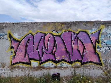 Graffiti Wall in Евпатория - Photo by y1E3s2 (2018)