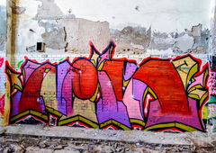 Graffiti Wall in Евпатория - Photo by y1E3s2 (2018)