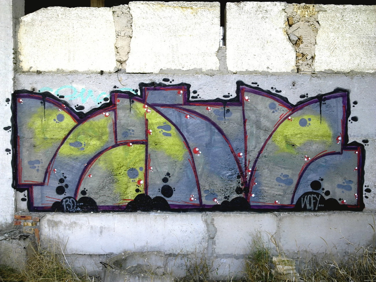 Graffiti Wall in Евпатория - Photo by y1E3s2 (2017)