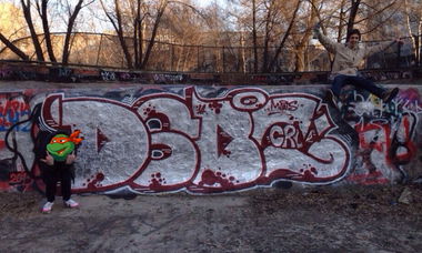 Graffiti Bombing - Photo by yanserbuffkilla