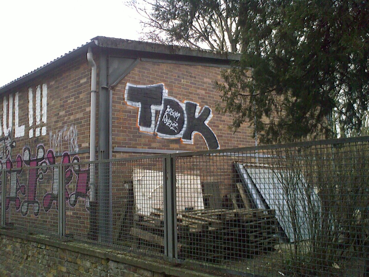 Graffiti Bombing - Photo by ycc117 - TDK