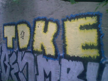 Graffiti Bombing - Photo by ycc117 - TDKE, TDK (2013)