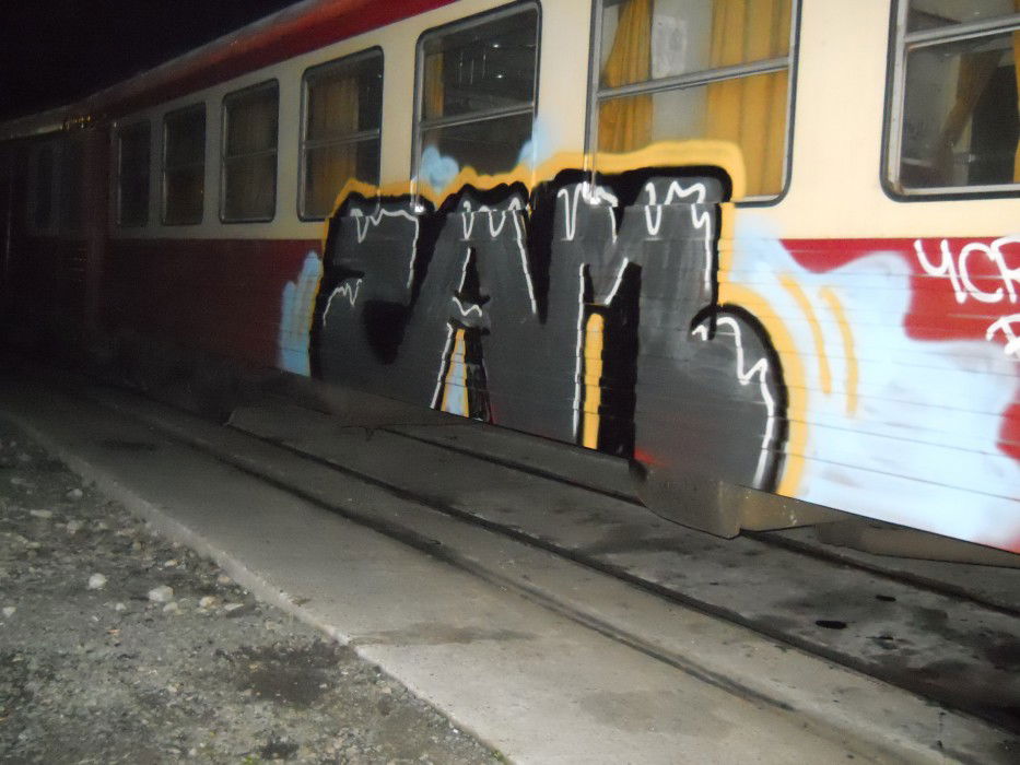 Graffiti in Romania - Photo by ycre - zam, zam, zam