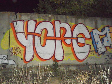 Graffiti Bombing - Photo by ycre - ycre, zam, romania (2013)