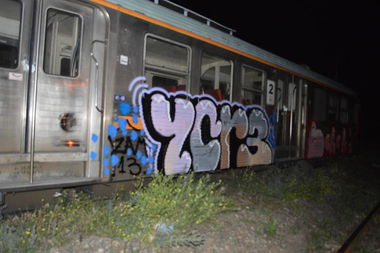 Graffiti Train - Photo by ycre