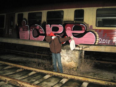 Graffiti Train - Photo by ycre