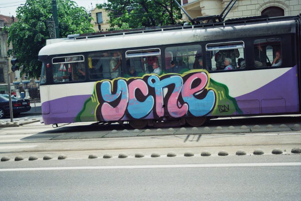 Graffiti Train - Photo by ycre