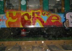 Graffiti Train - Photo by ycre - ycre, romania, ro (2014)