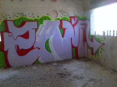 Graffiti Wall in St paul`s bay - Photo by ycrezam