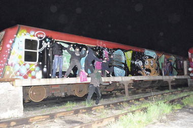 Graffiti Wall - Photo by ycrezam