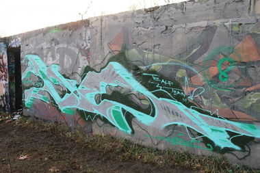 Graffiti Wall - Photo by yedimeister - nisto, nistoe, alf (2014)