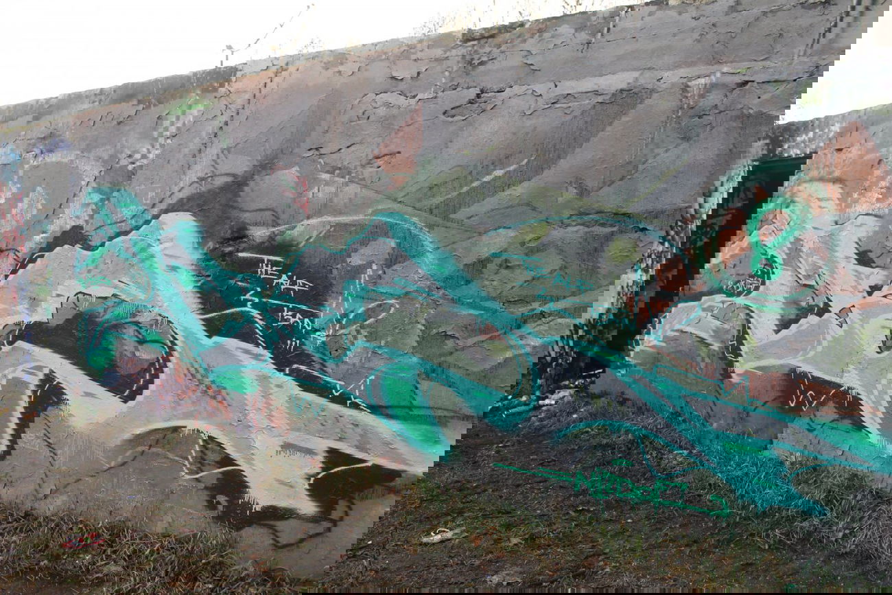 Graffiti Wall - Photo by yedimeister - nisto, nistoe, alf (2014)