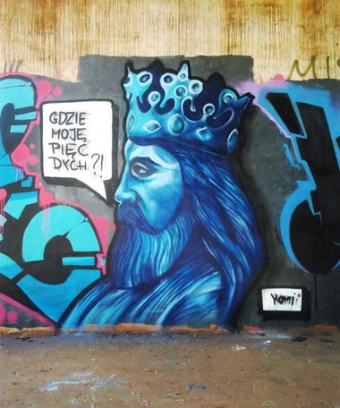 Graffiti Wall - Photo by yomi_lajn - kazimierz, 50, yomi (2013)