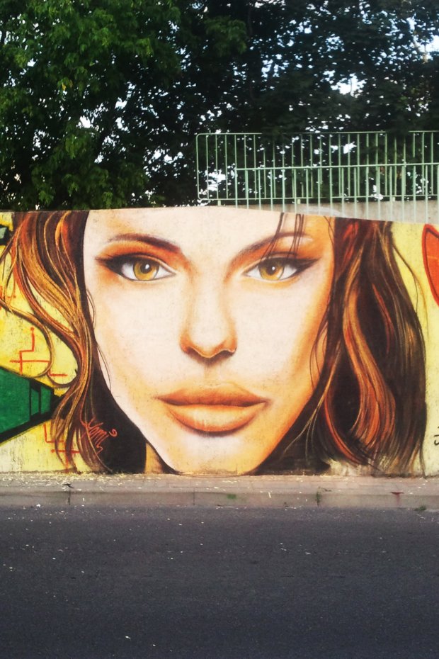 Graffiti Wall - Photo by yomi_lajn - angelina, yomi, mak (2013)