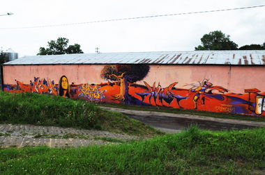 Graffiti Wall in Poland - Photo by yomi_lajn - Bles, serek, ksm (2012)
