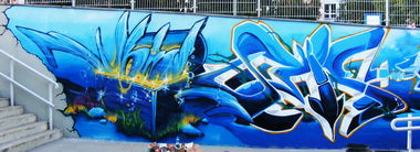 Graffiti Wall - Photo by yomi_lajn - yomi, serek, ksm (2012)