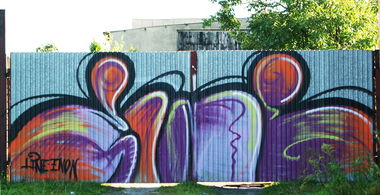 Graffiti Bombing - Photo by yomi_lajn