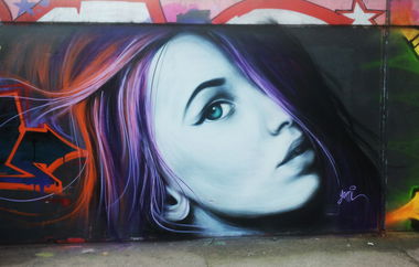 Graffiti Wall in Poznan - Photo by yomi_lajn - Yomi (2014)