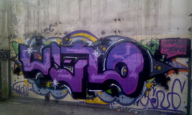 Graffiti Wall in Troskovice - Photo by youcantshare (2014)