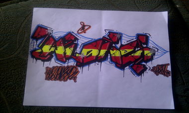 Graffiti Sketch in Stany zjednoczone ameryki - Photo by youcantshare (2015)