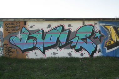 Graffiti Wall in Yuncheng - Photo by youcantshare (2014)