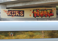 Graffiti Wall - Photo by yukon - Kurs, Hure (2017)