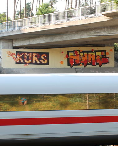 Graffiti Wall - Photo by yukon - Kurs, Hure (2017)