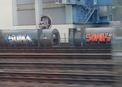 Graffiti Bombing in Köln - Photo by yuma (2021)