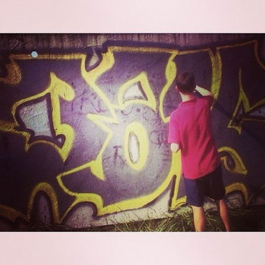 Graffiti Wall - Photo by zackoster