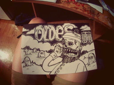 Graffiti Sketch - Photo by zackoster