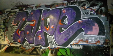 Graffiti in Vilnius - Photo by zape174 - zape174, zape, rdsk (2013)