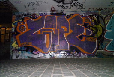 Graffiti in Vilnius - Photo by zape174 - zape174, zape, rdsk (2013)