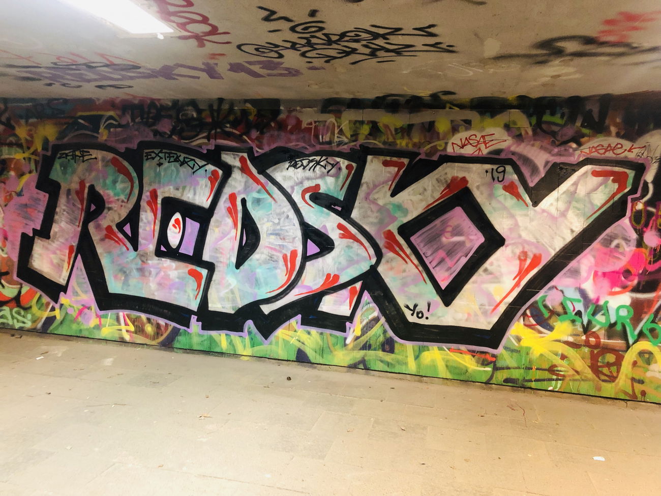 Graffiti Wall - Photo by zape174 - Redsky (2019)
