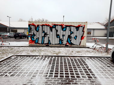 Graffiti Bombing in Rathenow - Photo by zaubertrank147 - rank, rathenow (2021)