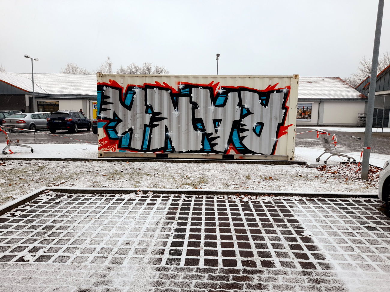 Graffiti Bombing in Rathenow - Photo by zaubertrank147 - rank, rathenow (2021)