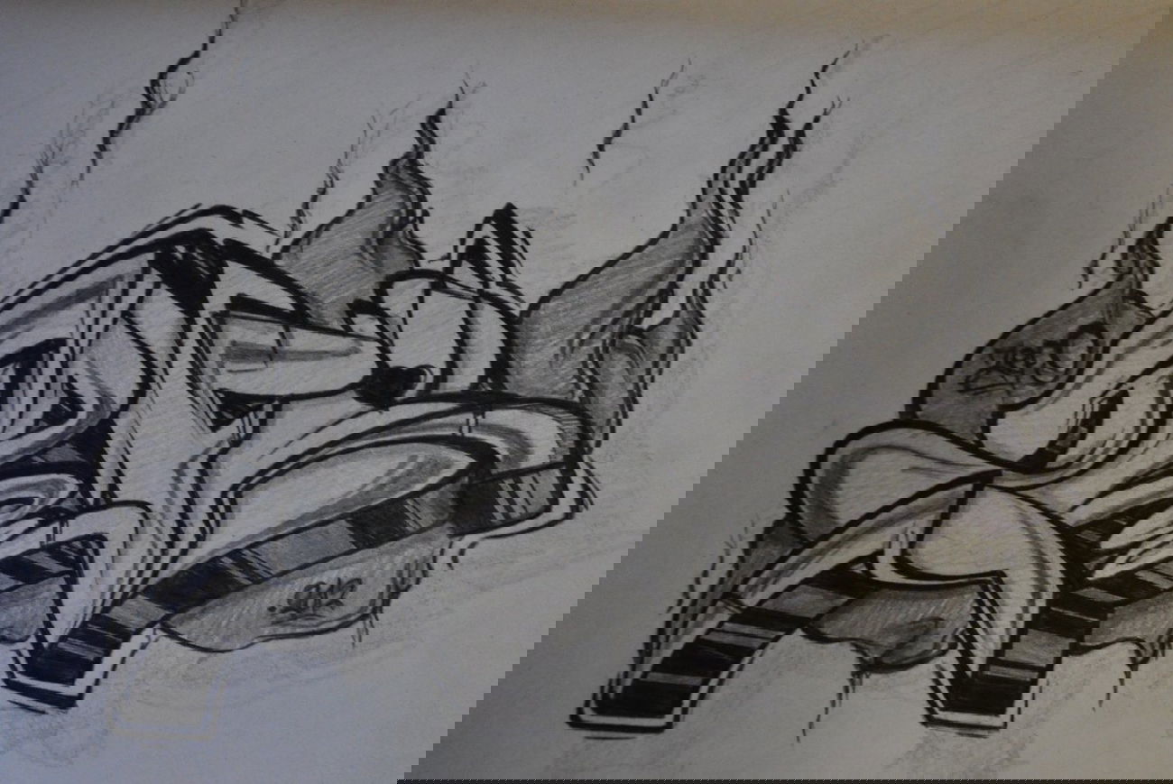 Graffiti Sketch - Photo by zefyn - zefo, zefyn, sketch (2012)