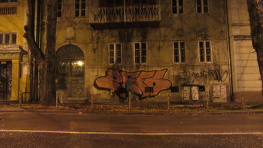 Graffiti Bombing in Varna - Photo by zefyn - zefo, zefyn, bombing (2013)