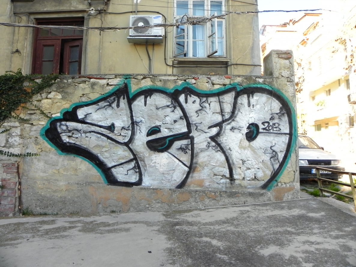 Graffiti Bombing in Varna - Photo by zefyn - zefo, zefin, zefyn (2013)