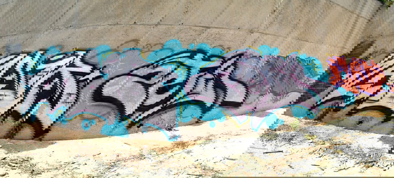 Graffiti Wall in Ovcha kupel - Photo by zefyn - zefo, zefyn, sofia (2014)