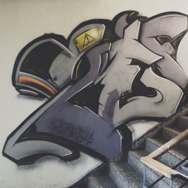 Graffiti Wall - Photo by zefyn - zefyn, zefo, technology (2014)