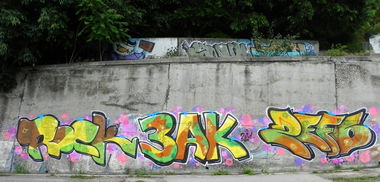 Graffiti Bombing in Varna - Photo by zefyn - zefo, zefyn, varna (2014)