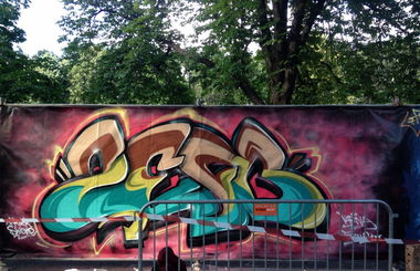 Graffiti Wall - Photo by zefyn - zefo, zefyn, graffiti (2014)