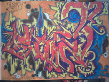 Graffiti Sketch - Photo by zeiger - 2015 (2015)