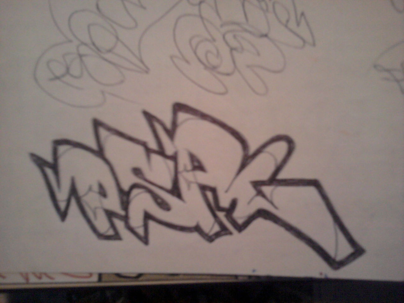 Graffiti Sketch - Photo by zeiger (2015)