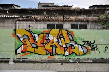 Graffiti Wall - Photo by zerk - bame (2013)