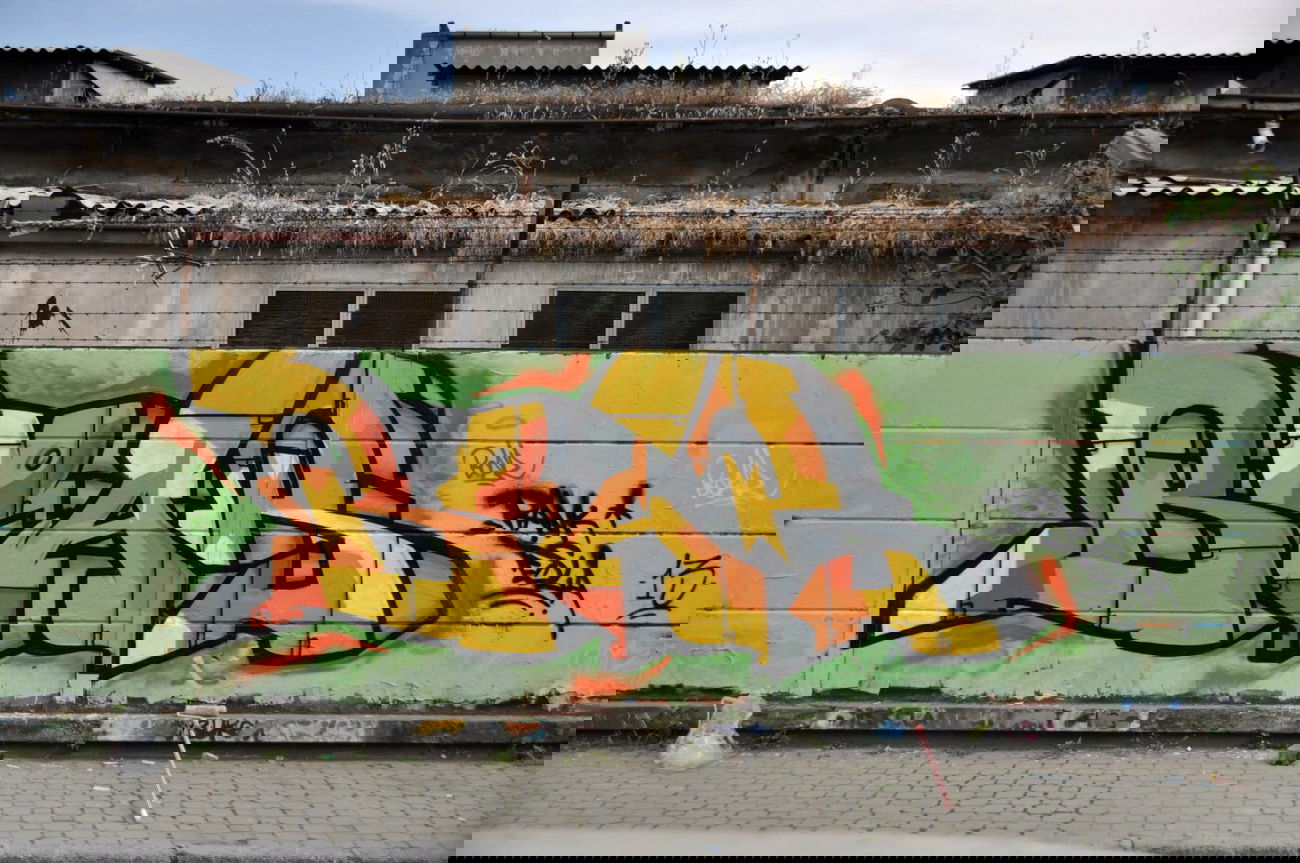 Graffiti Wall - Photo by zerk - bame (2013)