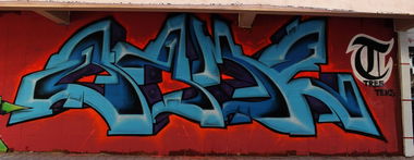 Graffiti Wall - Photo by zerkeizze - istanbulgraffitizerksprayart (2015)