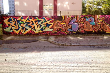 Graffiti Wall in Istanbul - Photo by zerkeizze - turbohemokzerkeizzes2k (2016)