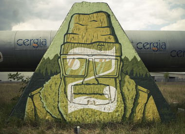 Graffiti Wall in Toruń - Photo by zero7 - zero7, nerds, toruń (2016)